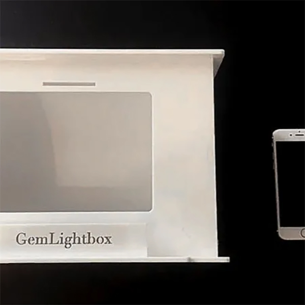 gemlight smartphone jewelry lightbox