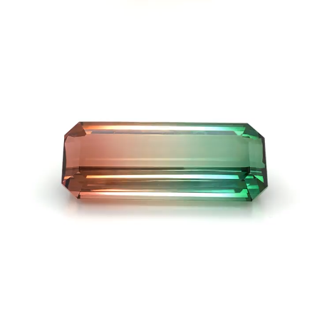 watermelon tourmaline semi-precious stone